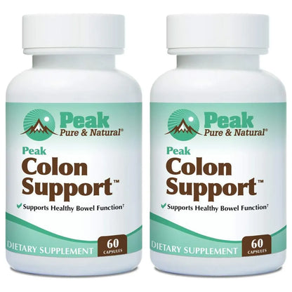 Limpieza Desintoxicacion Colon Peak Pure Natural 60 Capsulas Salud Digestiva