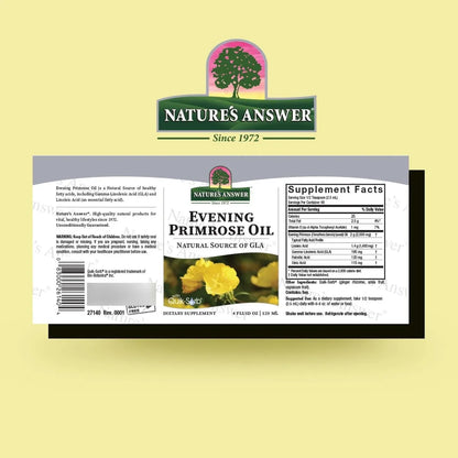 Aceite Líquido De Onagra 118ml Prensado En Frío Hidratante Natural Cabello Piel Uñas