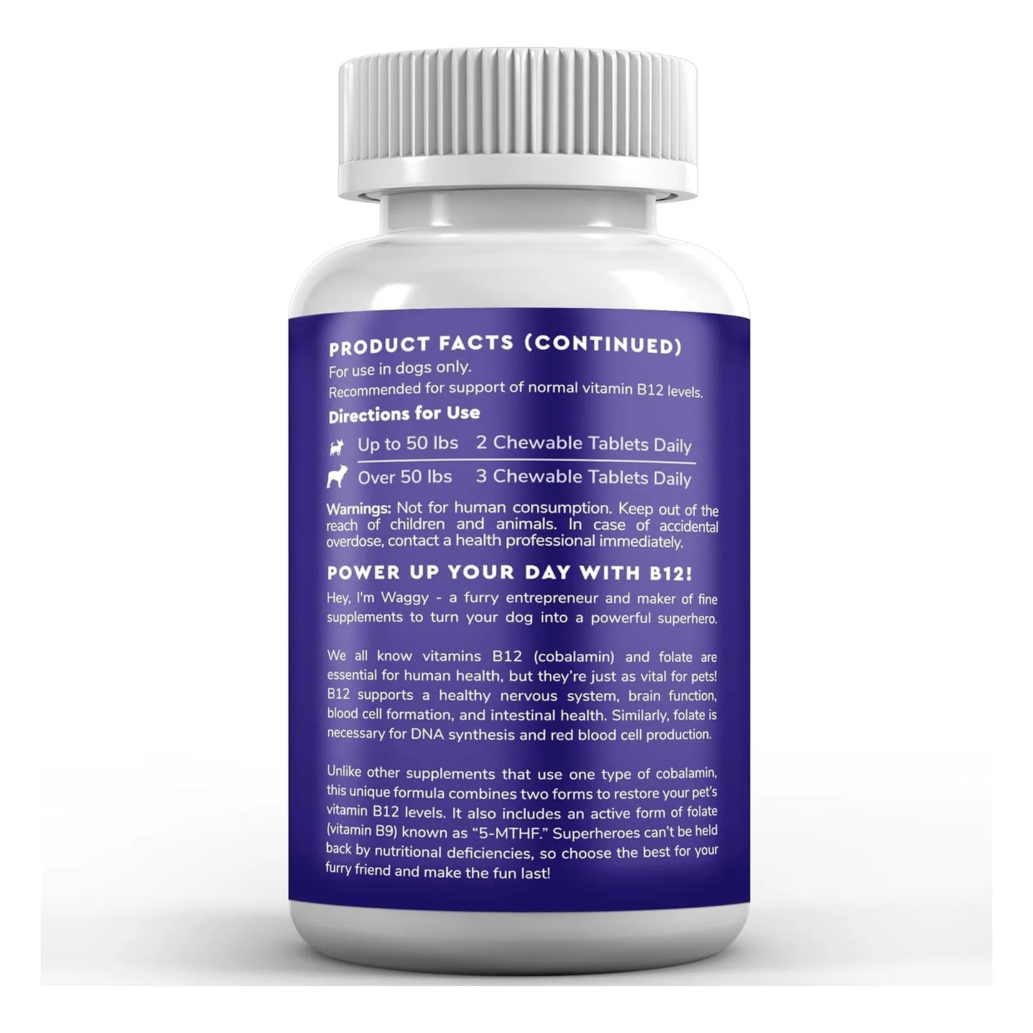 Vitamina B12 Metilcobalamina Para Perros Todas Las Edades Soporte Inmunologico Y Nervioso