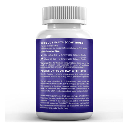 Vitamina B12 Metilcobalamina Para Perros Todas Las Edades Soporte Inmunologico Y Nervioso