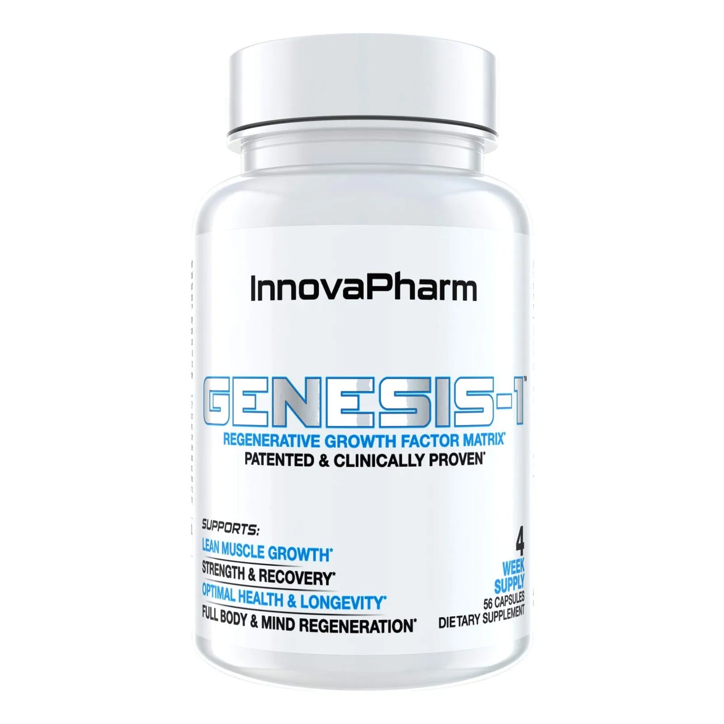 Cápsulas Innovapharm Genesis1 56 Unidades Energía Y Rendimiento