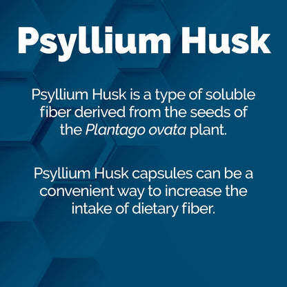 Cápsulas De Cáscara De Psyllium 500 Mg Natures Wonder Salud Digestiva Fibra Vegetal 200 Unidades