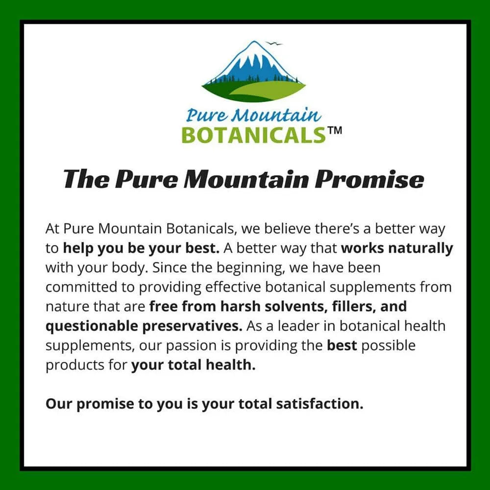 Capsulas De Cardo Mariano Organico 90 Unidades Con Extracto Pure Mountain Botanicals
