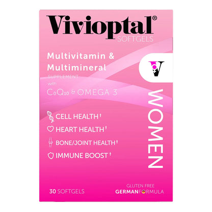 Multivitaminas Mujer 30 Capsulas Coq10 Omega 3 Suplemento Energia Y Belleza
