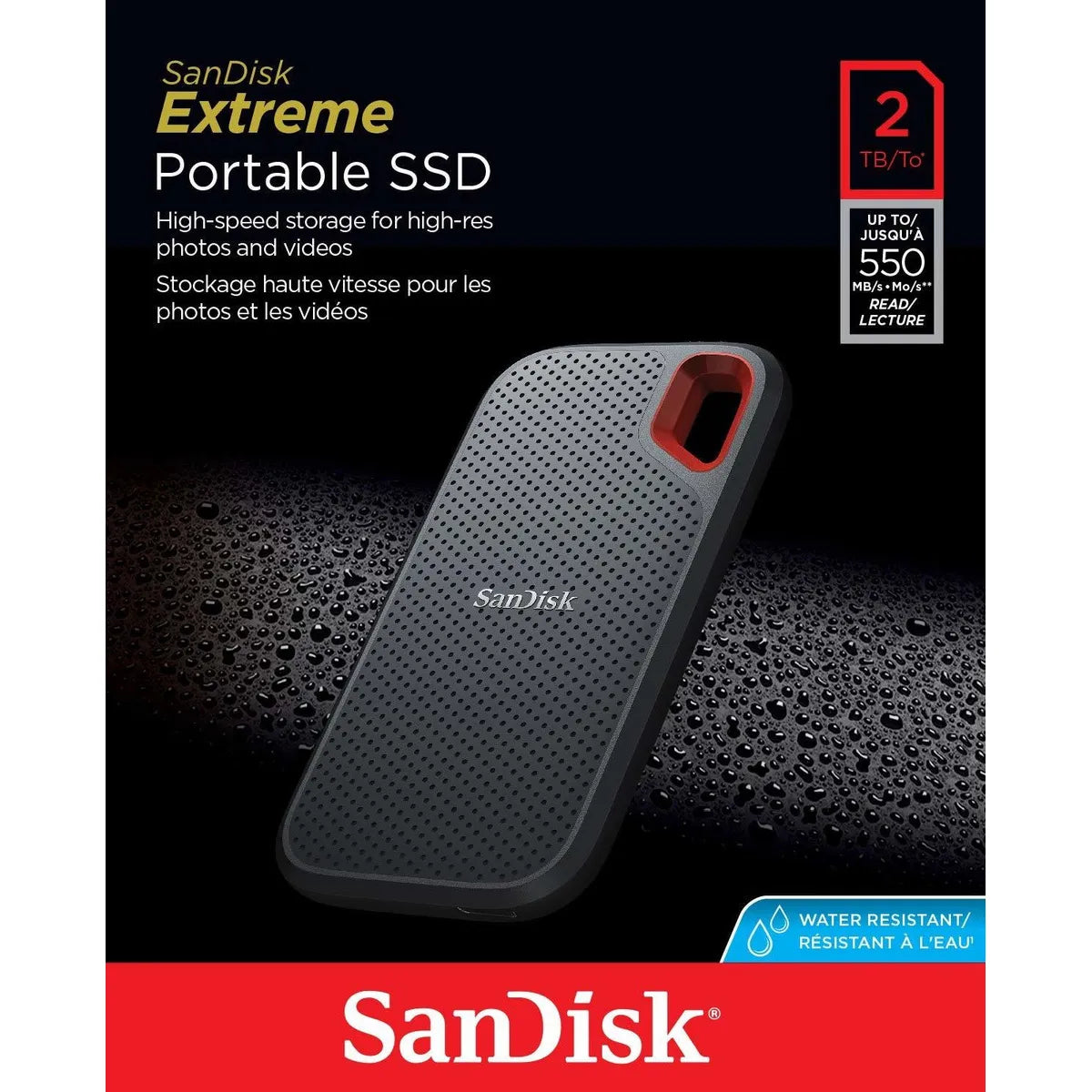 Disco sólido externo SanDisk Extreme SDSSDE60-2T00 2TB - Imagen 8