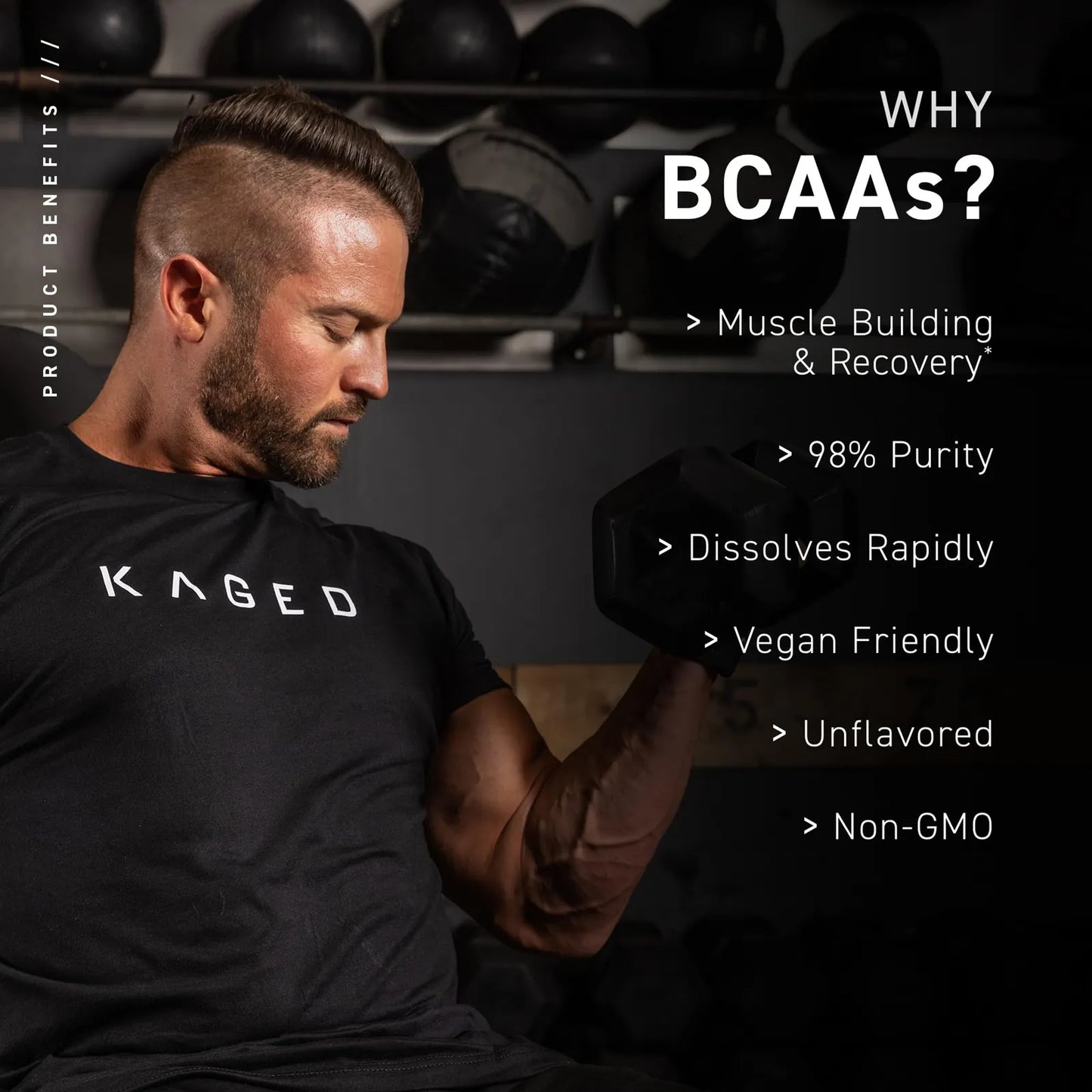 BCAA En Polvo Vegano Fermentado Suplemento Deportivo Sin Sabor