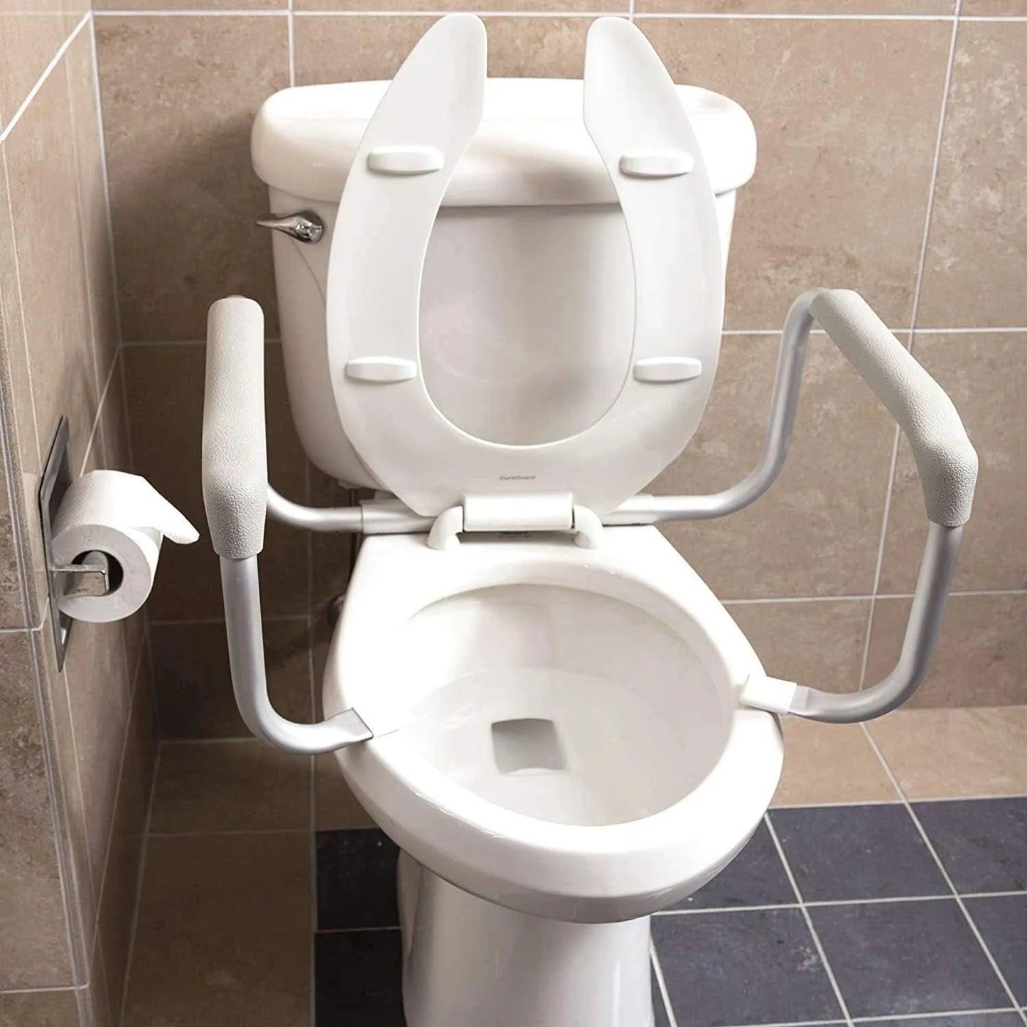Rieles De Seguridad Para Inodoro Soporte Estable Facil Instalacion Ideal Ancianos Y Discapacitados