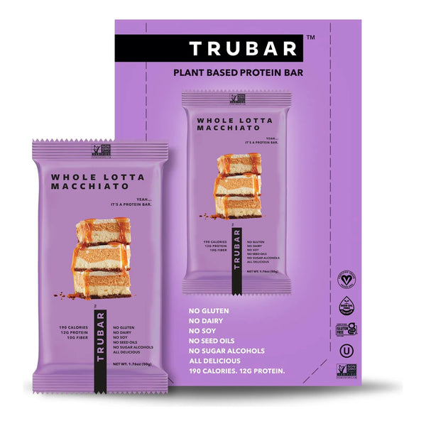 Barra De Proteína Vegana Whole Lotta Macchiato Sin Gluten 23g