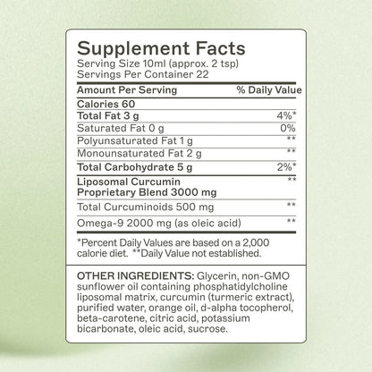 Curcumina Liposomal Para Inflamación Y Salud Intestinal 5 6 Veces Más Biodisponible
