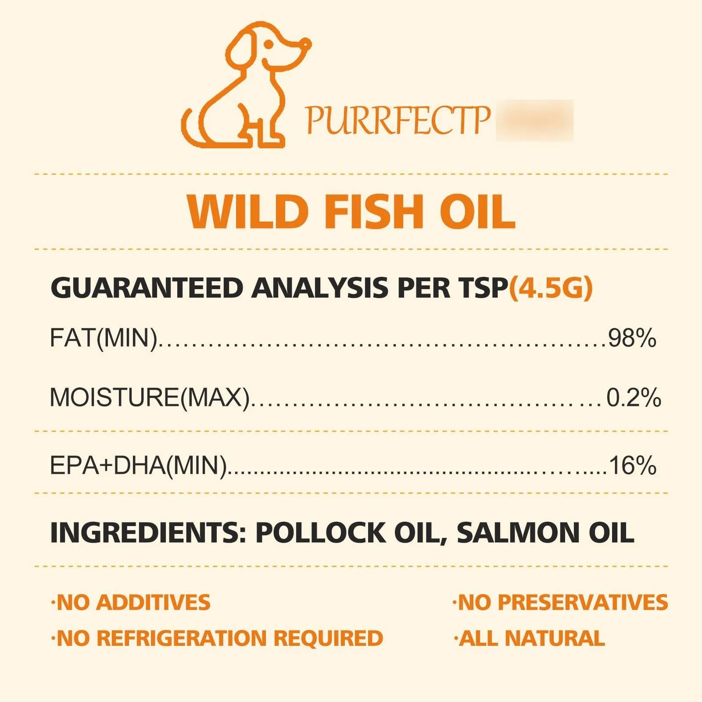 Aceite De Pescado Para Perros Omega 3 Piel Y Pelaje Sano 473 Ml