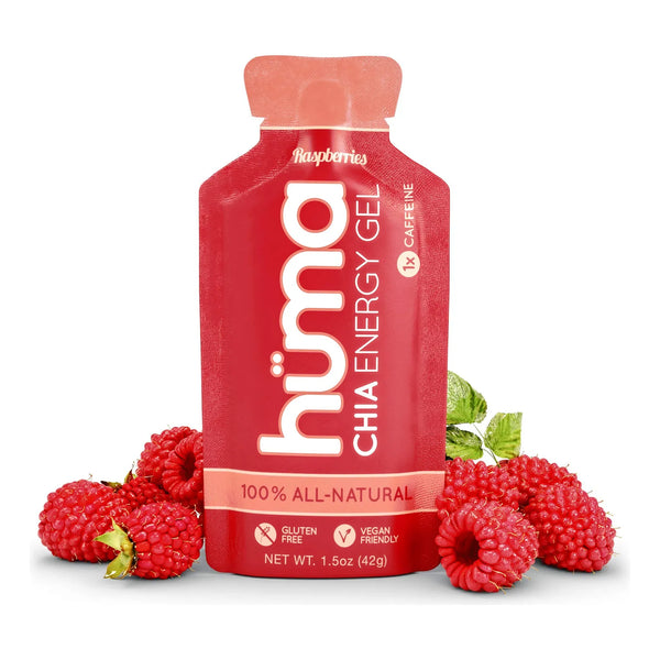 Gel Energético Huma Chia Energy Gel 24 Unidades Sabor Natural Nutrición Deportiva