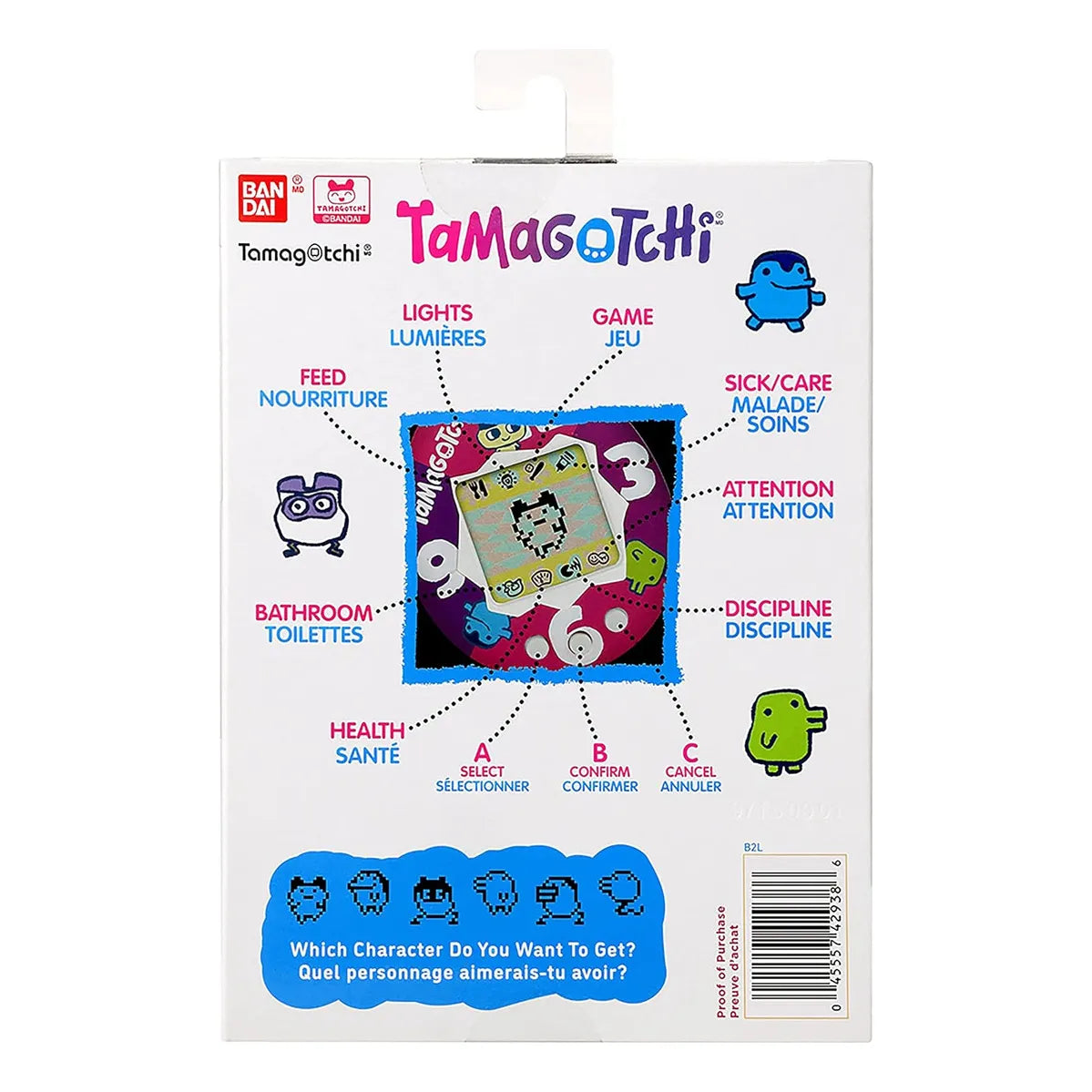 Tamagotchi Mascota Digital Candy Swirl Juguete Retro Interactivo Y Educativo