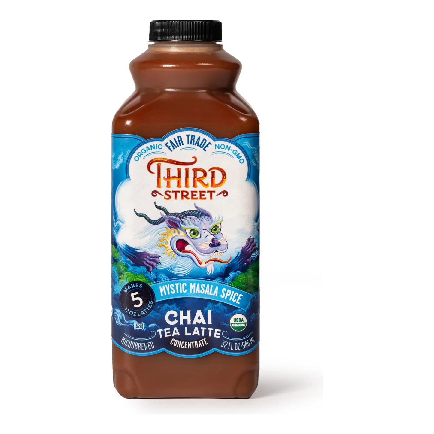 Té Chai Místico Masala 32 Onzas Paquete X6 Orgánico Y Comercio Justo