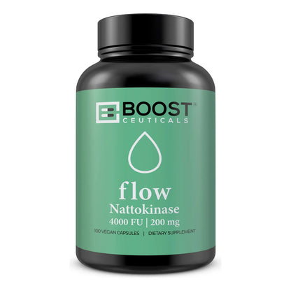 Nattokinase 4000 Fu 200 Mg Suplemento Natural Anticoagulante Y Flujo Sanguíneo 100 Cápsulas Vegano Sin Gluten