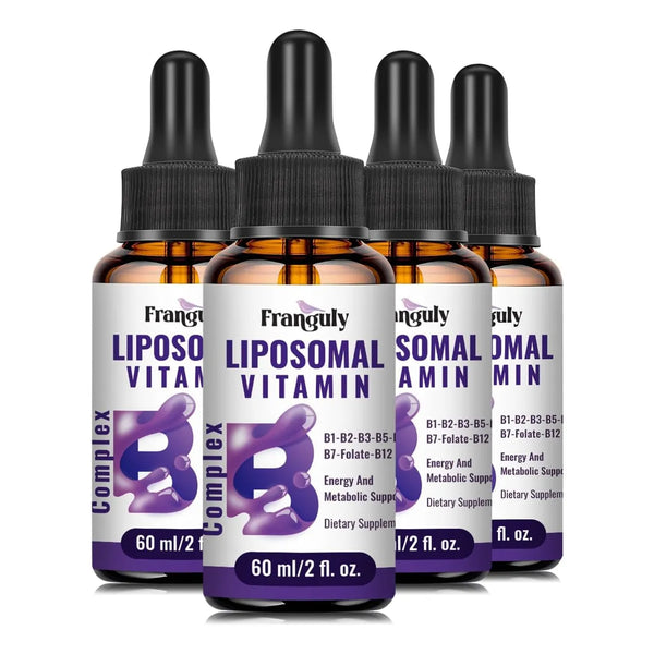 Complejo Liposomal Vitaminas B Sublingual B12 B1 B2 B3 Energia Y Vitalidad