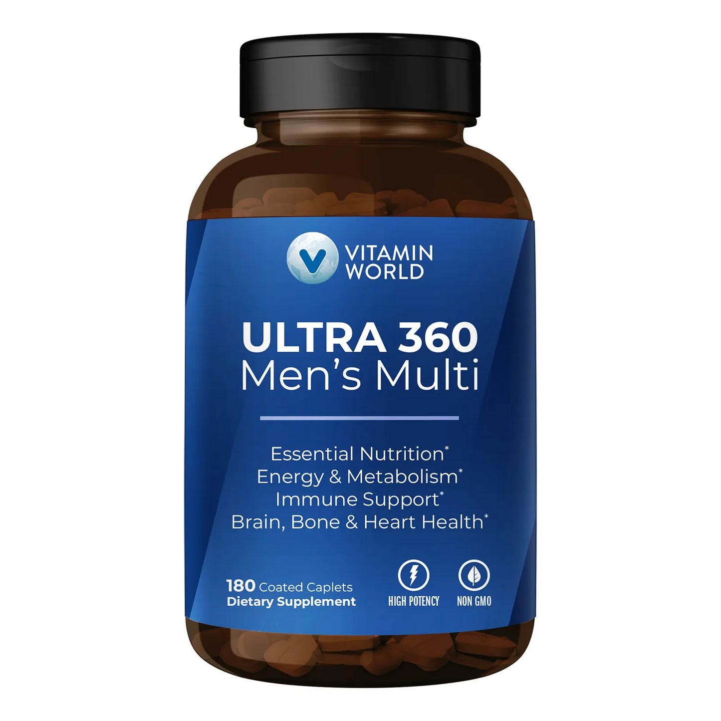 Multivitamínico Ultra 360 Para Hombres Con Hierbas Antioxidantes Energía Y Rendimiento