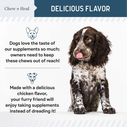 Enzimas Digestivas Con Probióticos Para Perros 120 Masticables Suaves Salud Intestinal
