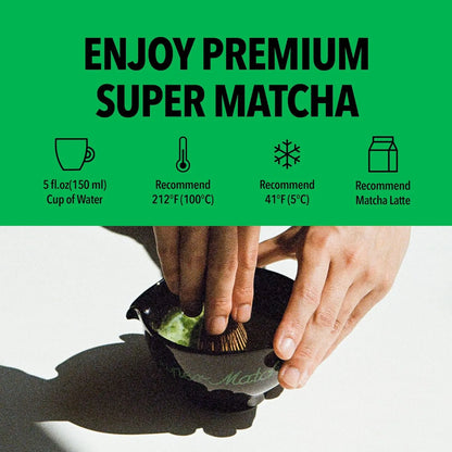 Matcha Orgánico Ceremonial Corea Del Sur 40g Energía Concentración Antioxidantes