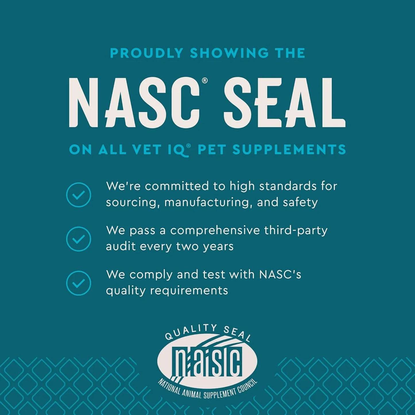 Suplemento Glucosamina Hipoalergénico Para Perros 60 Mastica VetIQ Articulaciones