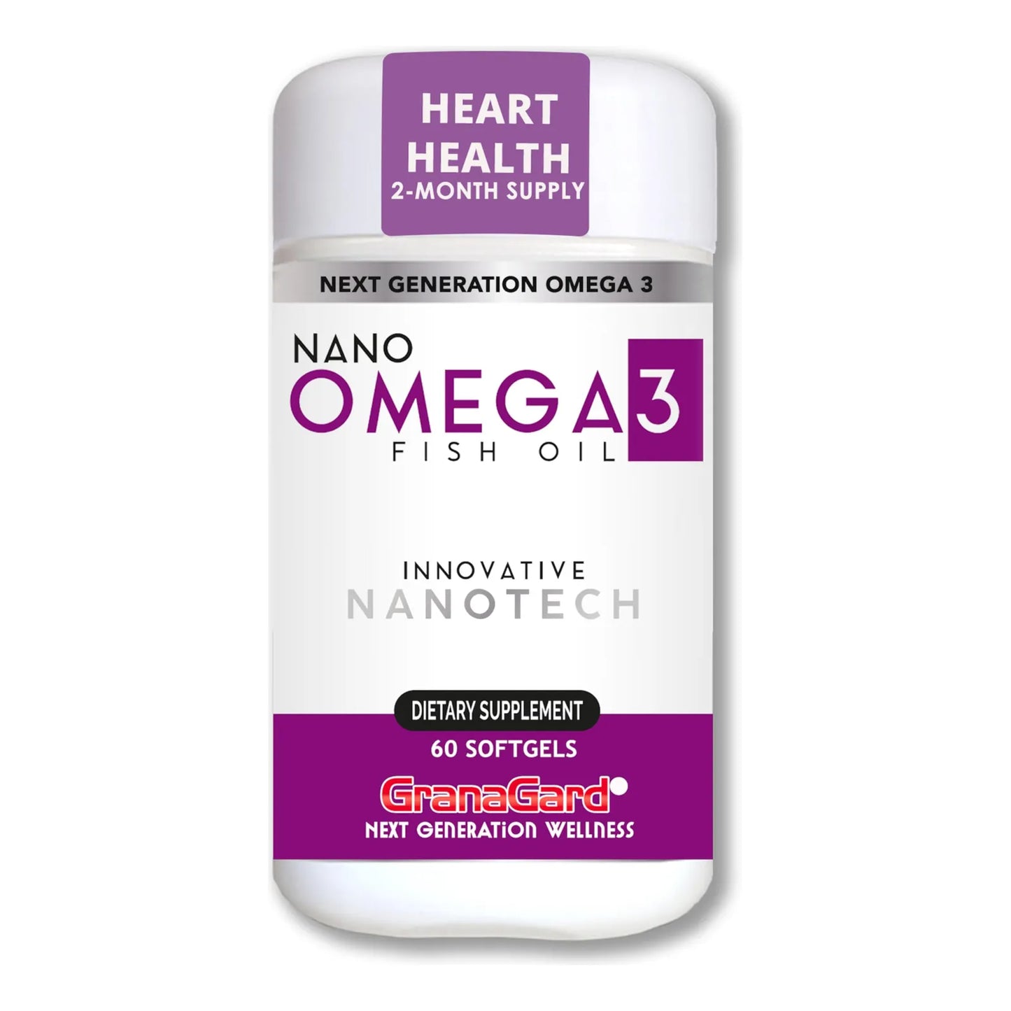 Omega 3 Nanotecnologico Epa Dha Salud Corazon Y Antienvejecimiento 60 Capsulas
