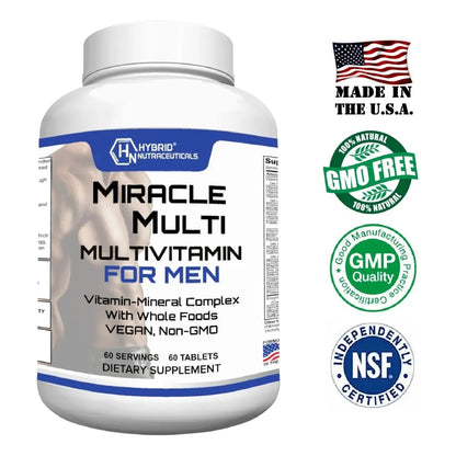One A Day Multivitaminico Hombre Con Probióticos Enzimas Energía Vitalidad 60 Cápsulas