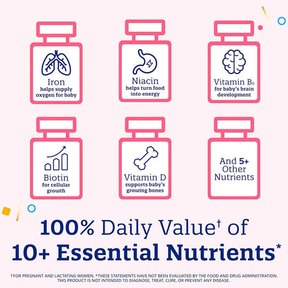 Suplemento Prenatal Enfamom Con Omega 3 DHA Y Calcio Para Embarazo Y Lactancia