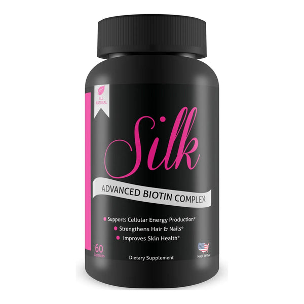 Complejo Fortalecedor Cabello Largo Piel Saludable Uñas Fuertes Biotina Avanzada