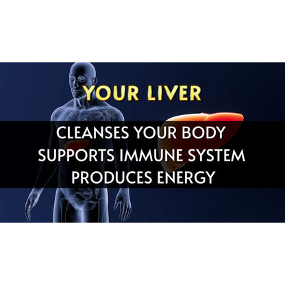 Liver Aid Con Cardo Mariano 150 Cápsulas Soporte Hepático Y Energía