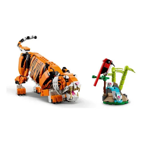 Kit De Construcción Lego Creator 31129 Majestic Tiger 3 En 1 755 Piezas