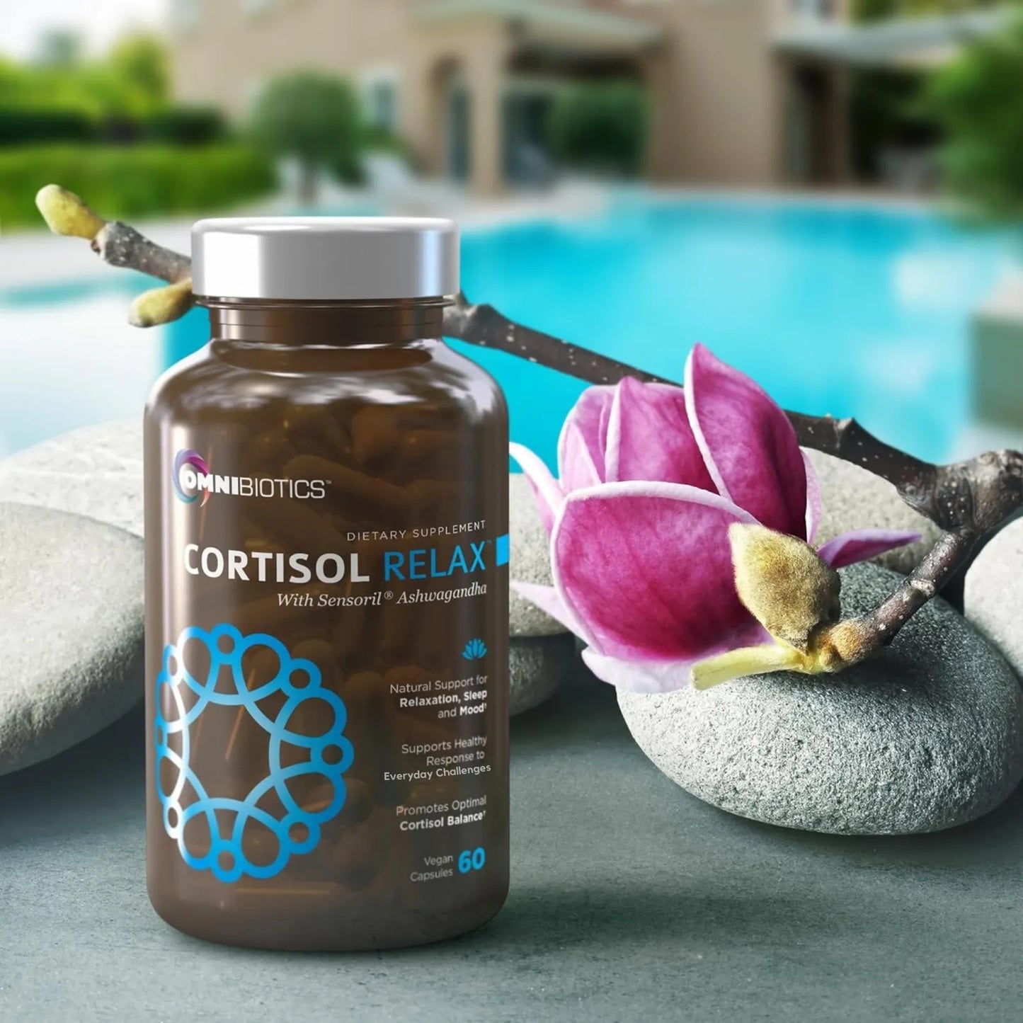Suplemento Controlador De Cortisol Con Ashwagandha Y LTeanina Reduce Estrés Naturalmente