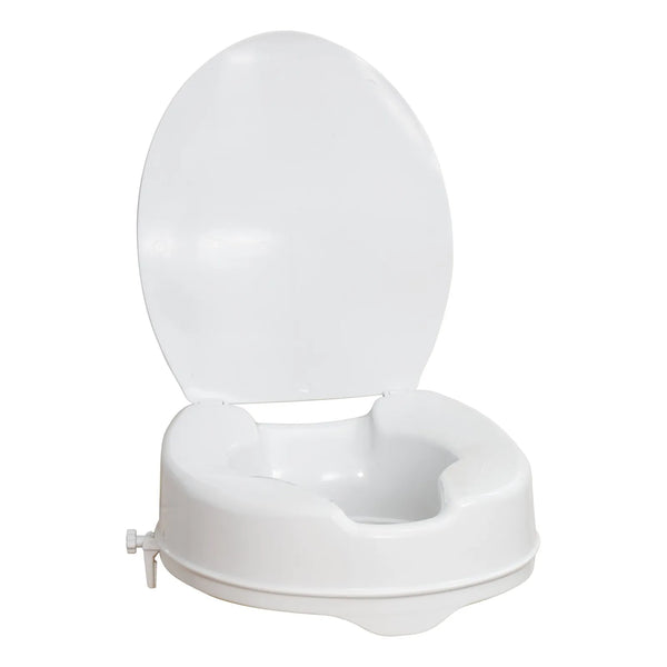 Asiento De Inodoro Aquasense Elevado 4 Pulgadas Comodidad Y Seguridad