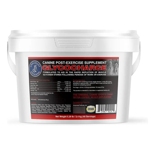 Glycocharge Postejercicio Para Perros Deportistas Suplemento Recuperacion Muscular 5.3 Lbs