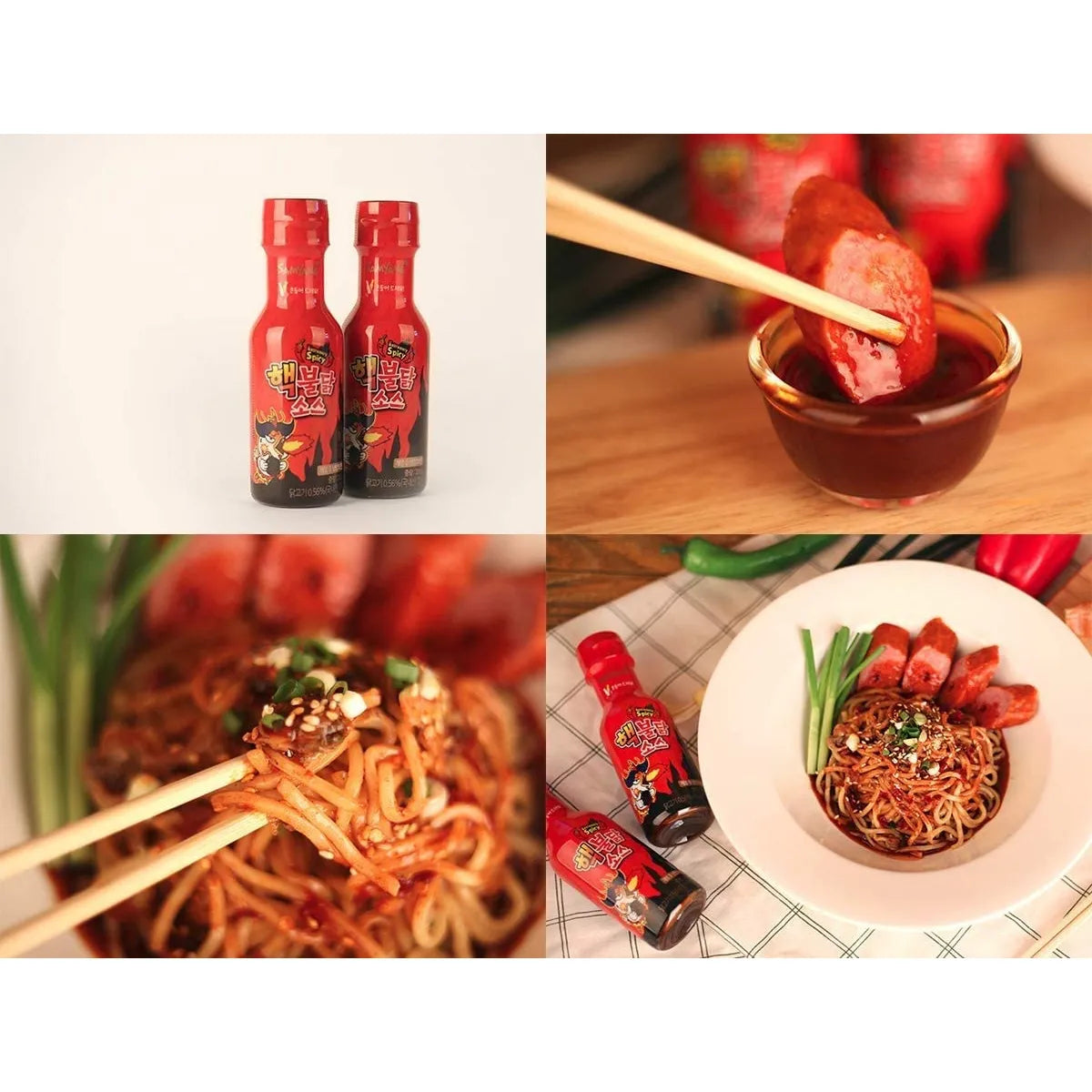Salsa Picante Asada Para Pollo 200G Comida Coreana Auténtica