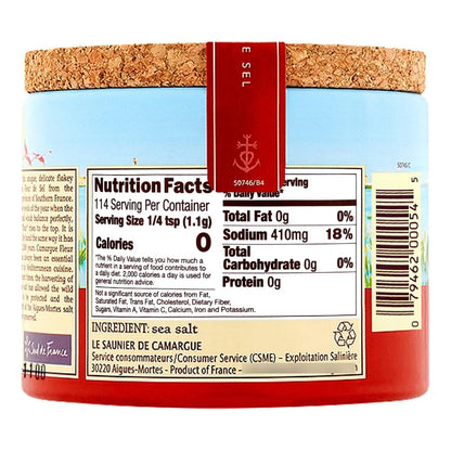 Sal Marina Fleur De Sel Francesa 125g Paquete Doble Gourmet