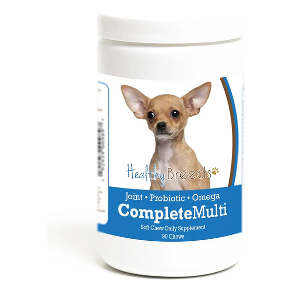 Suplemento Healthy Breeds Completemulti Con Probióticos Para Perro 90 Unidades