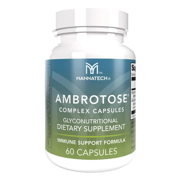 Complejo Ambrotose 60 Cápsulas De Bienestar Celular Mannatech