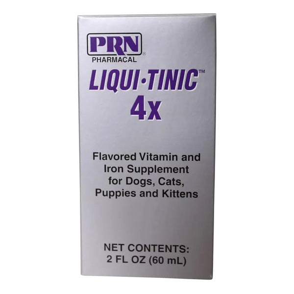 Vitamina Hierro Liquido Sabor 4X Para Perros Gatos Revitalizante 2 Oz