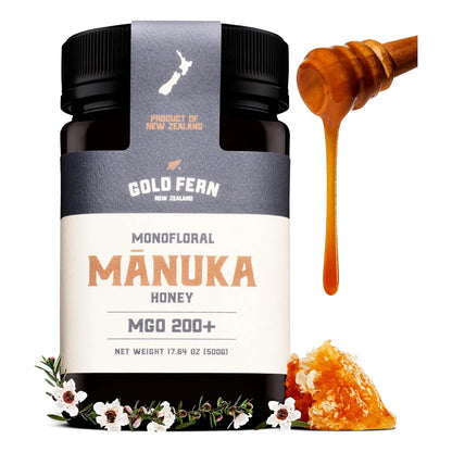 Miel De Manuka Cruda De Nueva Zelanda 500g Mgo 200 Pura Natural Sin Pasteurizar