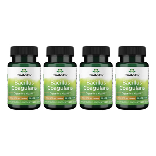 Bacillus Coagulans 6 Mil Millones UFC Probiótico Premium Para Salud Intestinal 60 Cápsulas