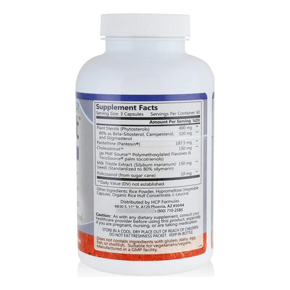 LipiCept Suplemento Natural Para Colesterol Con Esteroles Vegetales 180 Caps