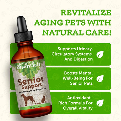 Suplemento Natural Para Bienestar Físico Y Mental De Perros Y Gatos 60ml Importado
