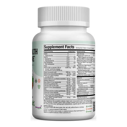Tabletas Multivitamínicas Minerales Alta Potencia 120 Unidades Maxi Health Supreme Kosher