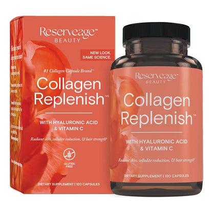 Reemplazo Colageno 120 Capsulas Refuerzo Piel Cabello Reserveage Beauty