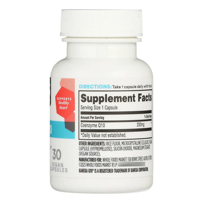 Coenzima Q10 200 Mg 30 Capsulas Energia Y Proteccion Cardiaca