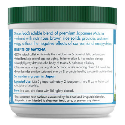 Té Verde Matcha Orgánico En Polvo 100G Sabor Intenso Antioxidante Importado