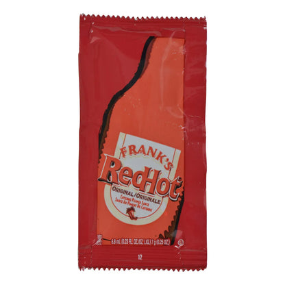 Franks Redhot Original Cayenne Pepper Sauce Paquetes Salsa Picante Intensa