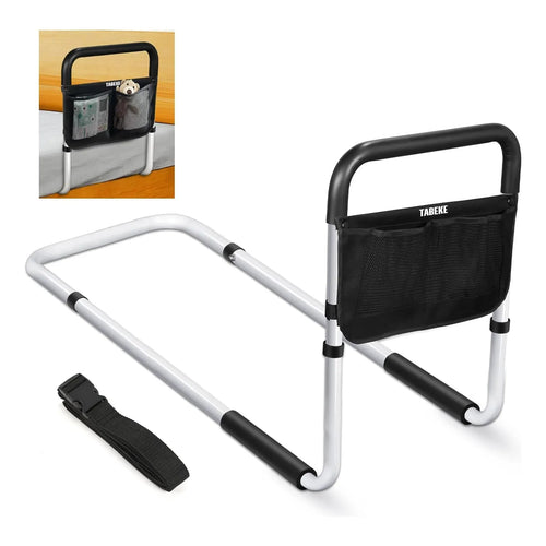 Rieles De Cama Ajustables Para Adultos Mayores Mango Antideslizante Y Soporte Hasta 300 Lbs