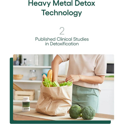 PectaClear Suplemento Desintoxicante Con Pectina Citrica Y Alginato 60 Capsulas