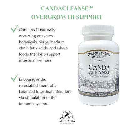CandaCleanse Soporte Digestivo Con Enzimas Y Hierbas Naturales