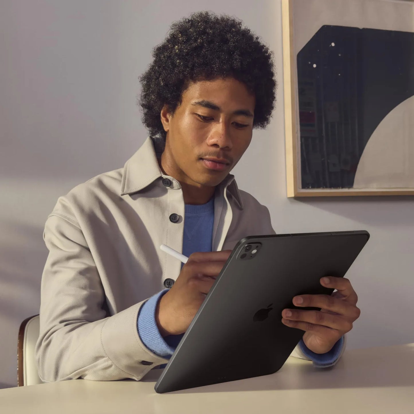Lápiz Digital Preciso Pencil Pro Sensibilidad Inclinación Presión Compatible iPad Pro Air